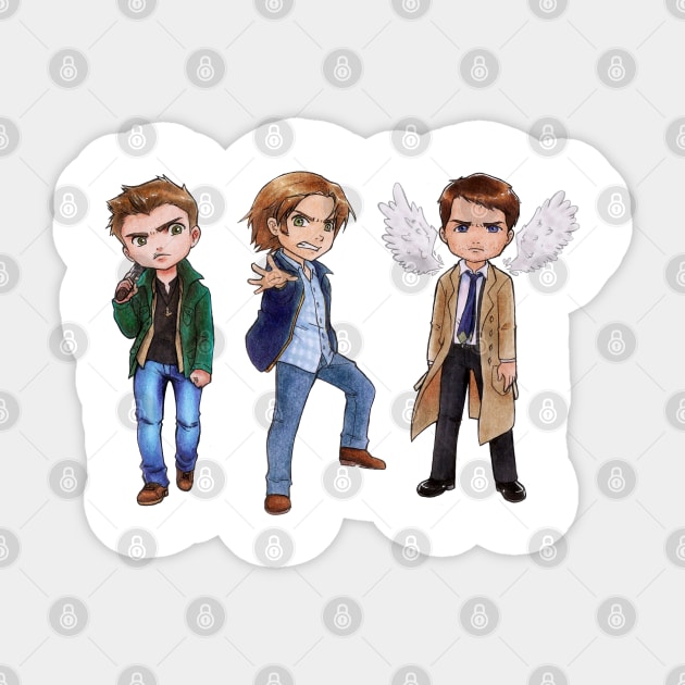 Supernatural Sticker by KaylaNostrade